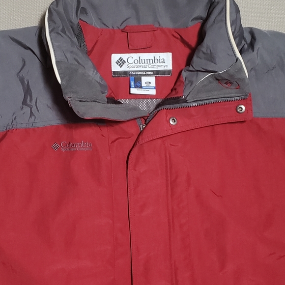 Columbia Sportswear Men’s Red Hooded Ski Coat Jacket Size XLarge - Picture 14 of 14